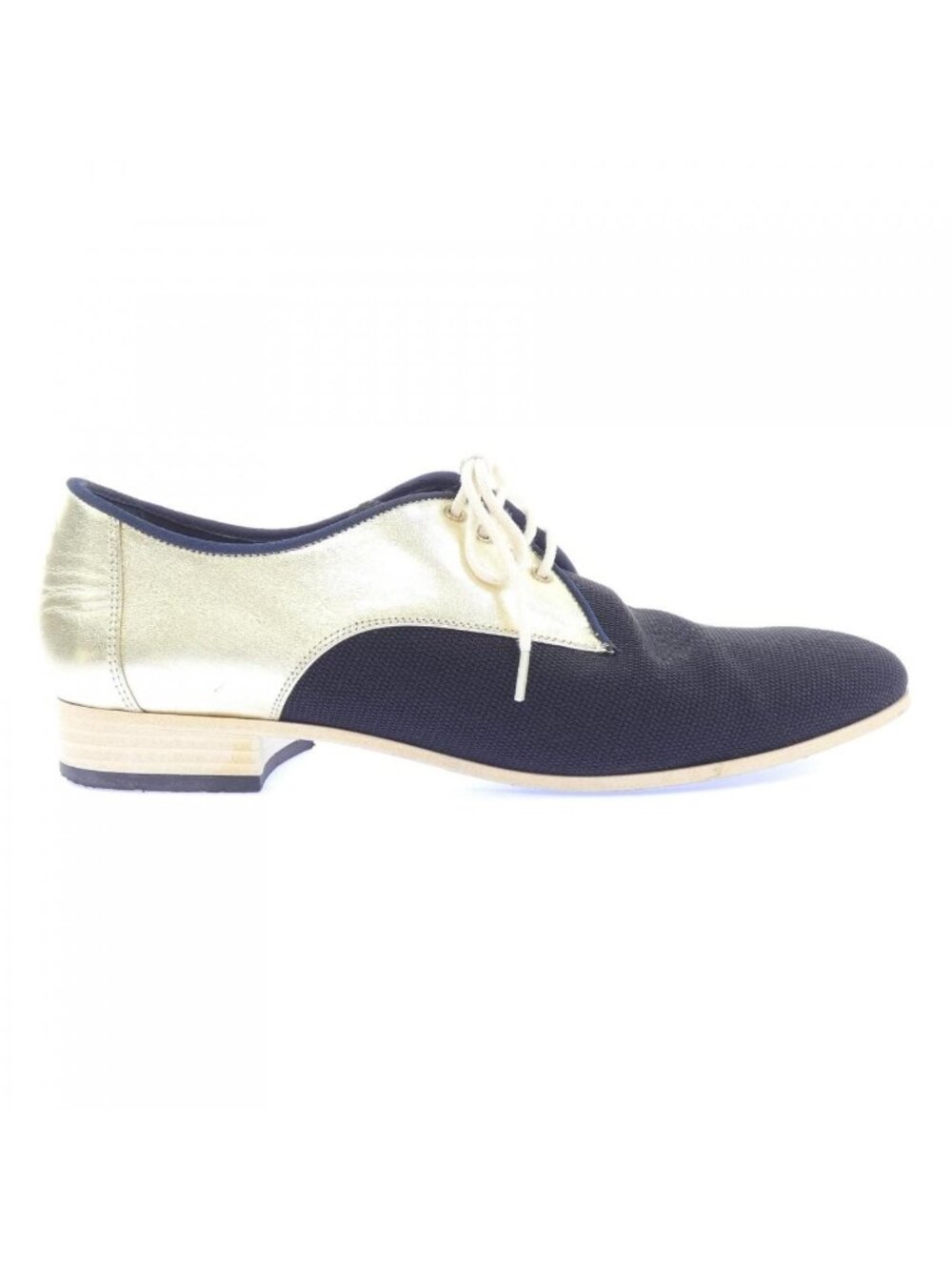 Chanel Lace-up Lace UP Shoes